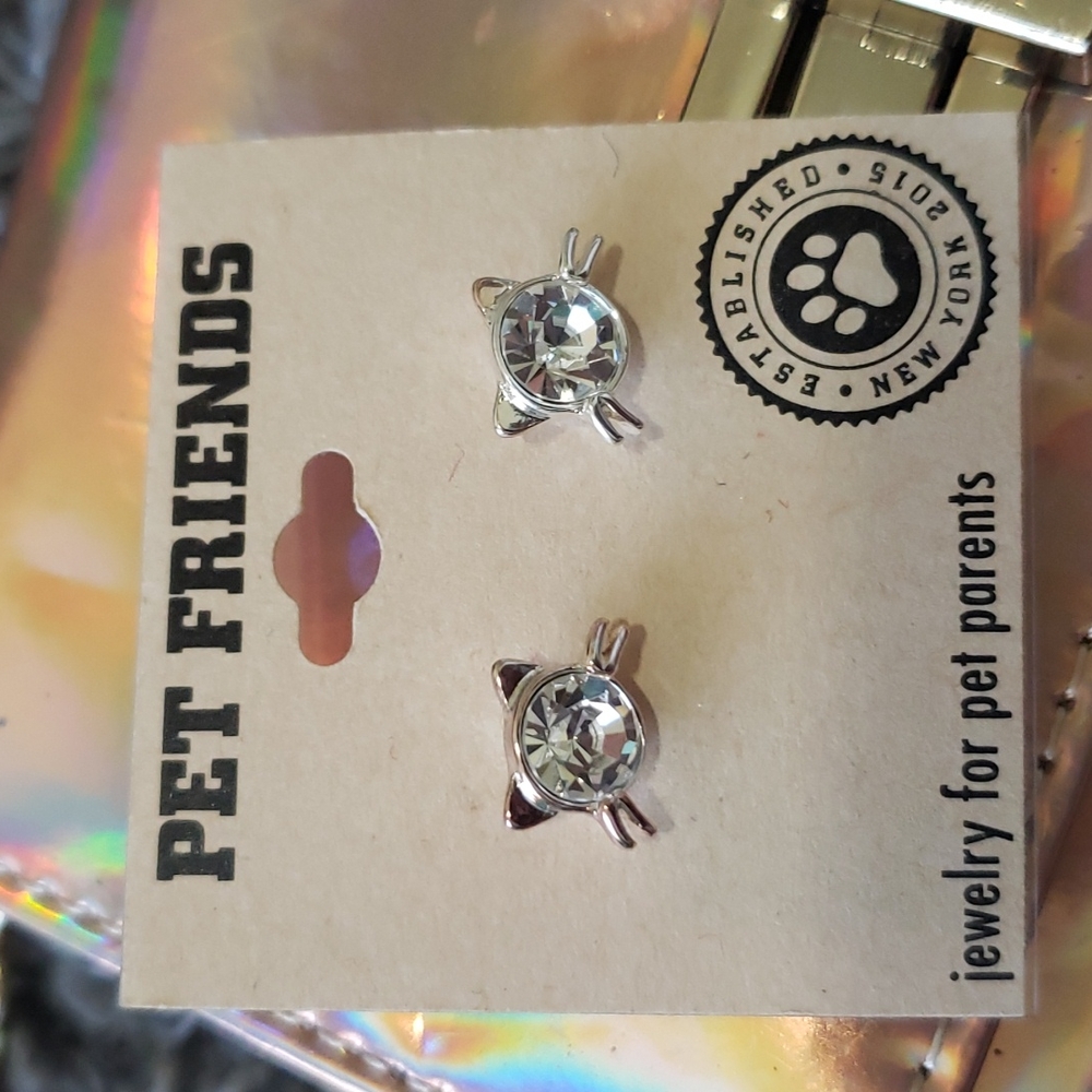 Cat earrings